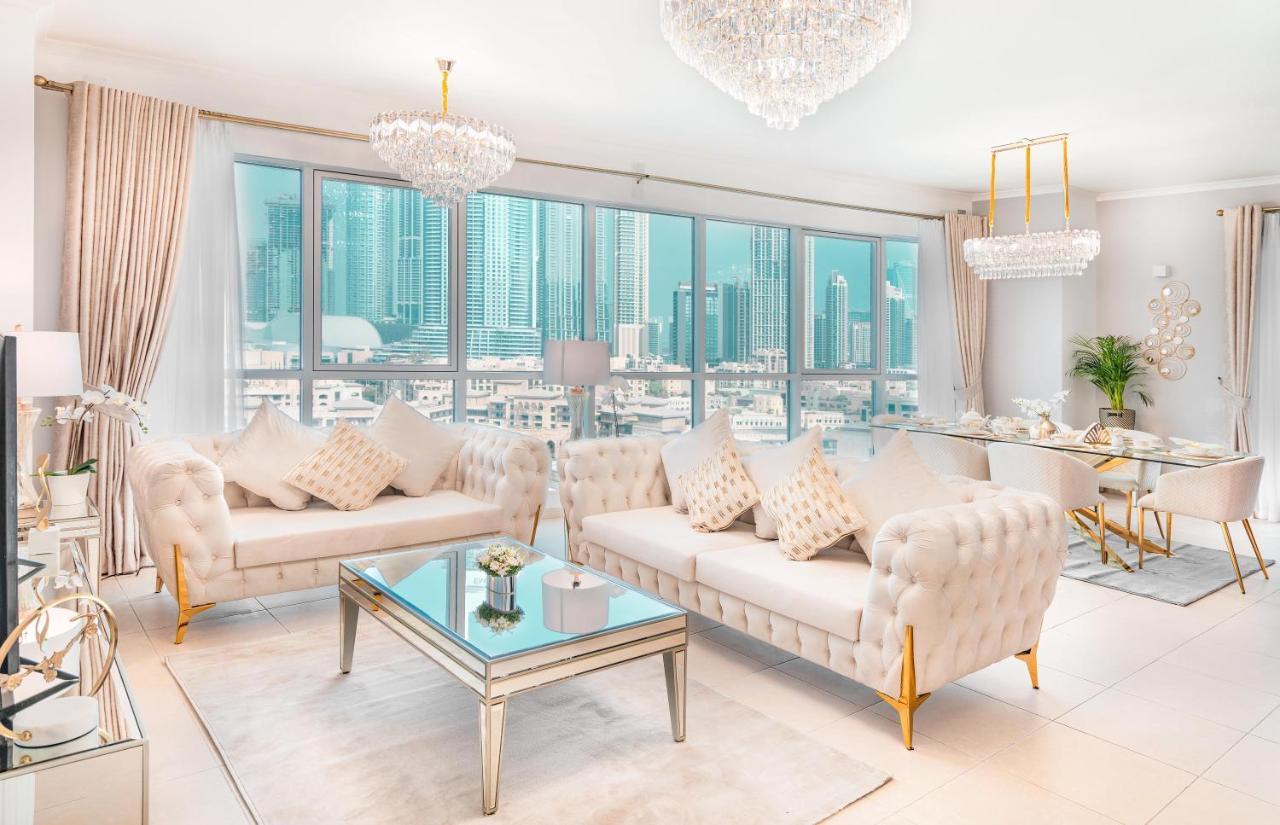 Elite Royal Apartment - Full Burj Khalifa & Fountain View - Emperor Dubai Exterior foto