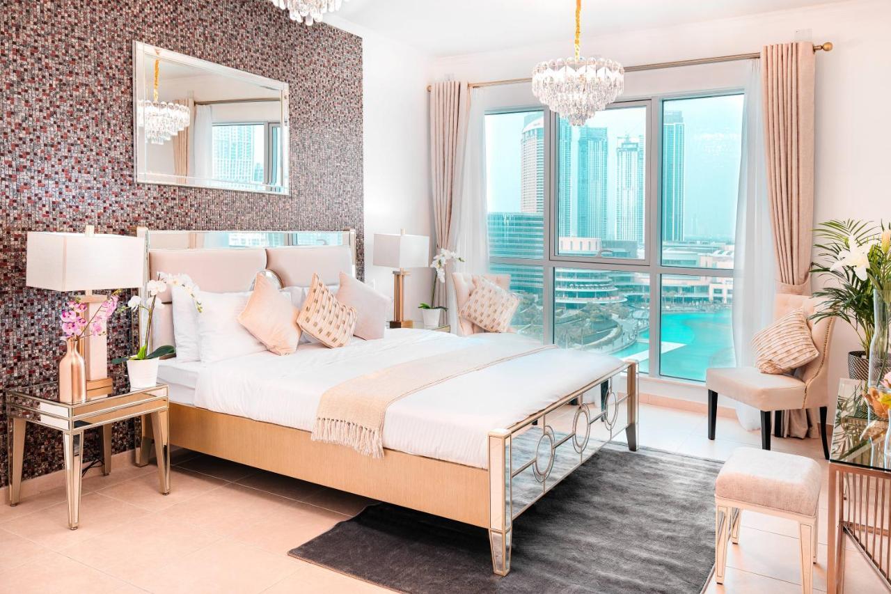 Elite Royal Apartment - Full Burj Khalifa & Fountain View - Emperor Dubai Exterior foto
