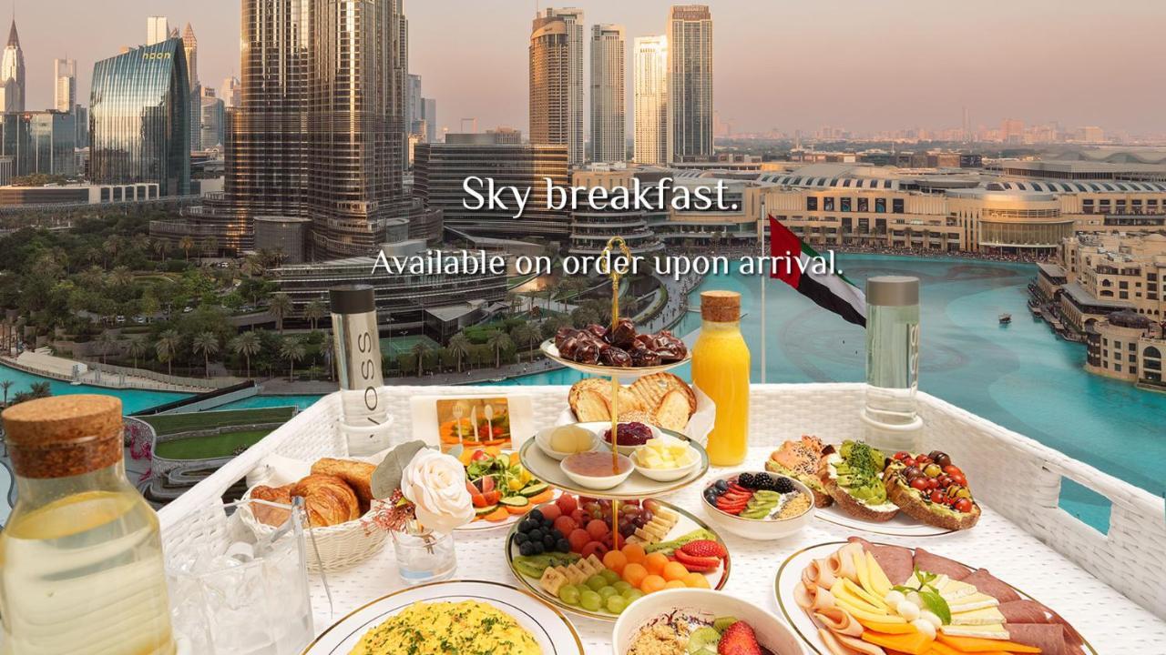 Elite Royal Apartment - Full Burj Khalifa & Fountain View - Emperor Dubai Exterior foto